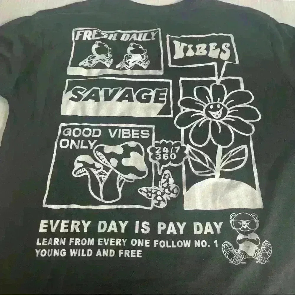 Fresh Laundry Savage Long Sleeve Tee size L - Picture 6 of 7